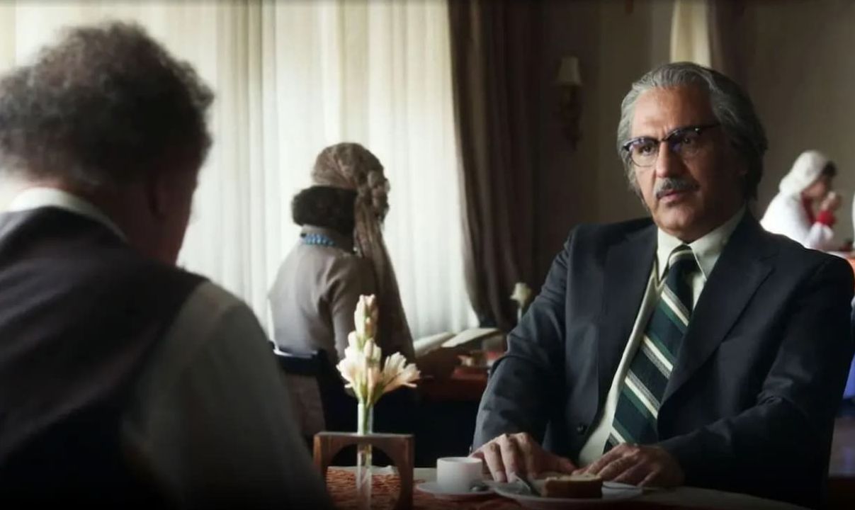 تصاویر اختصاصی از مراحل گریم مهران مدیری در سریال تاسیان