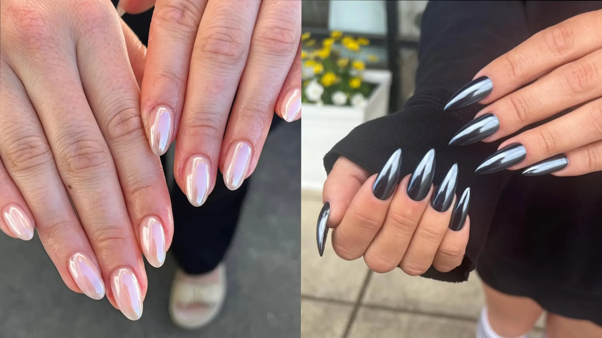 طراحی ناخن امروز 15 May | ناخنهای کروم؛ ترند براق و درخشان تابستان ۱۴۰۴ که نمیتوان از آن سیر شد