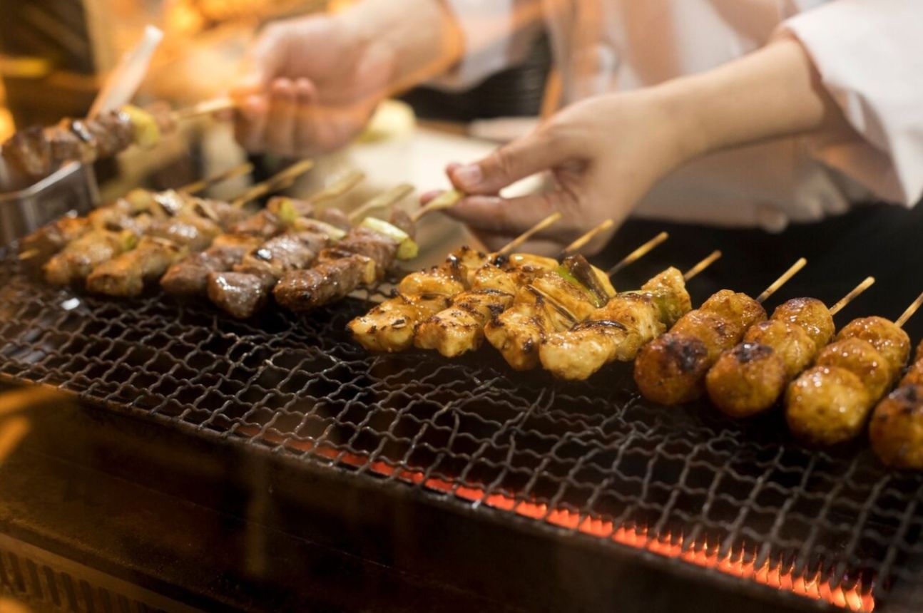 طرز تهیه جوجه کباب ژاپنی با سه روش| روش تهیه چیکن یاکیتوری با فر، روی ذغال یا داخل تابه