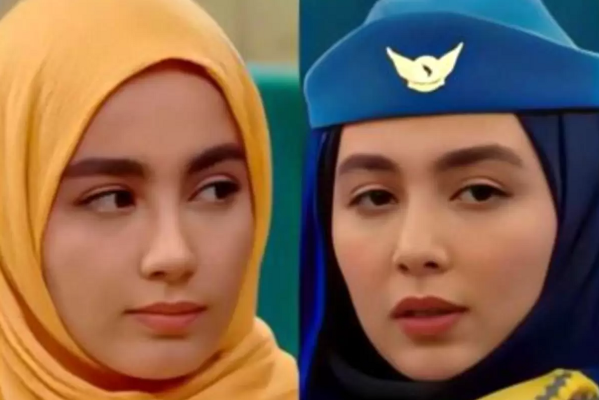 سلفی سونیا حسینی در پشت‌صحنه سریال پایتخت