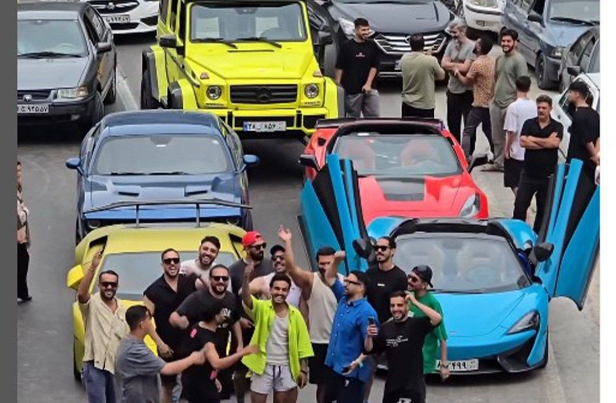 خودروهای لوکس خبرساز جاده هراز توقیف شدند+فیلم