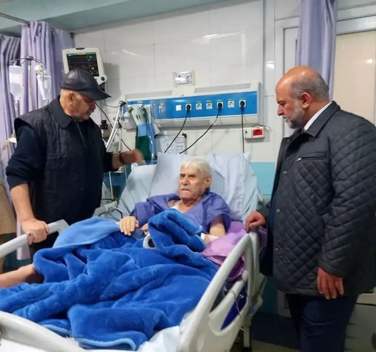 آخرین وضعیت سلامتی عنایت بخشی در بیمارستان+فیلم