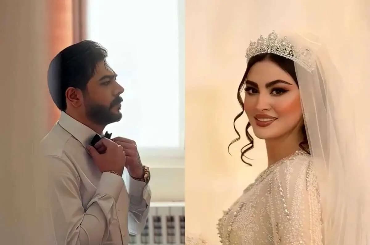 ذوق و شوق سهیل قاصدی قبل از مراسم ازدواج با مریم مومن