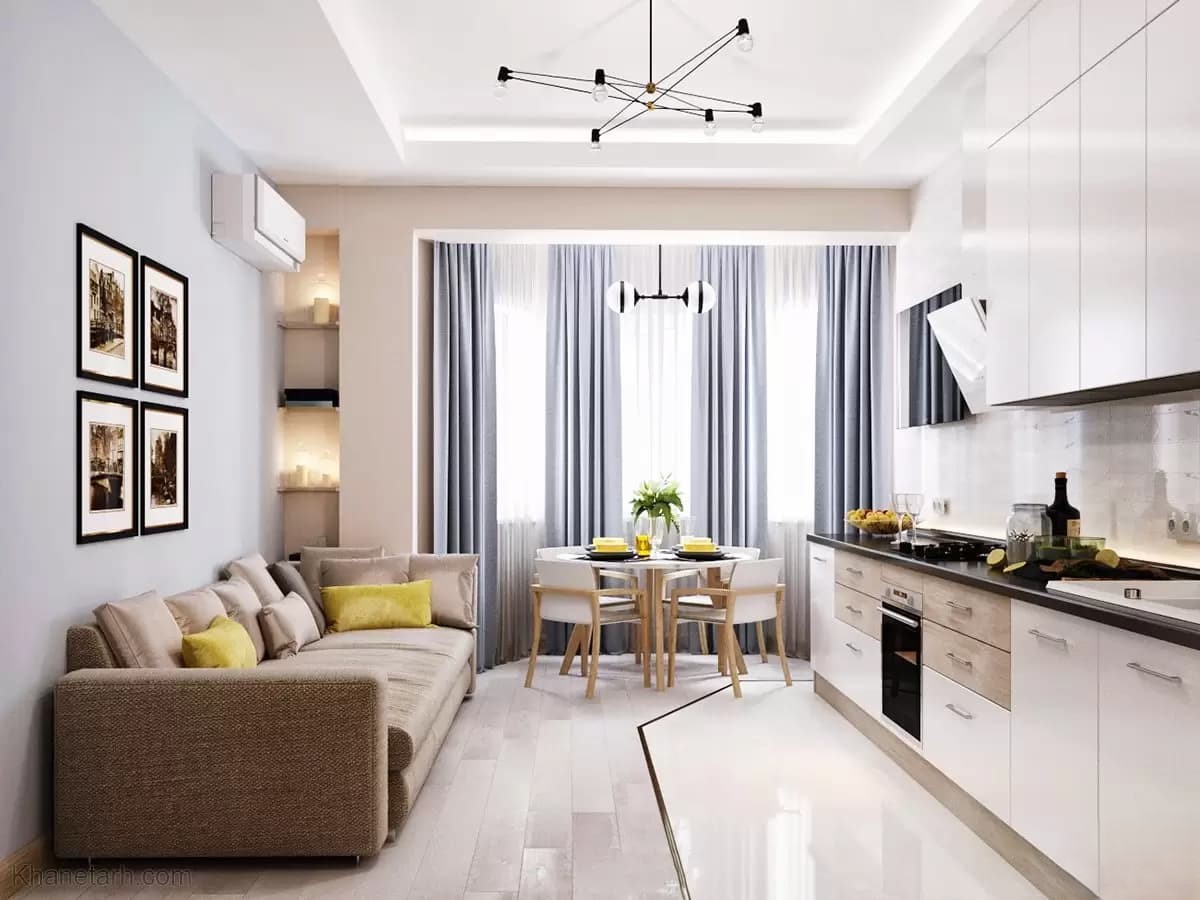 طراحی داخلی خانه های کوچک | گوشه های خونه رو این شکلی خوشگل کن