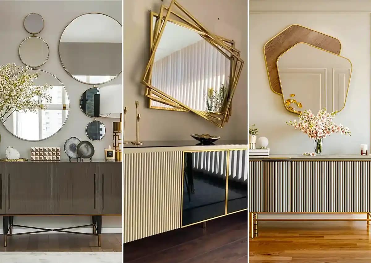 تغییر دکوراسیون منزل با آینه: نکات و ایدههای نو برای فضای روشنتر و بزرگتر