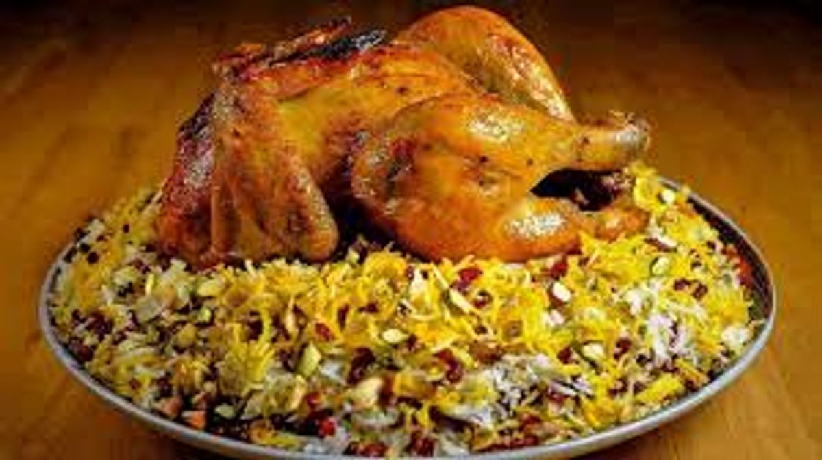 طرز تهیه شاخدار پلو با مرغ آشتی کنان؛ غذای نوستالژیک تهران!