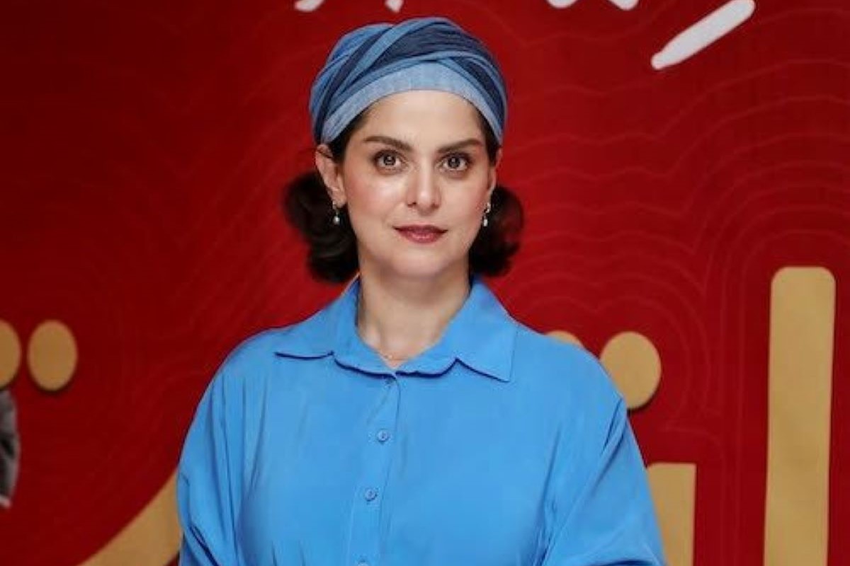 غزل شاکری با کیف ۳۵ میلیونی در اکران فیلم نوستالژیک گلنار